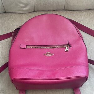 Coach Fuchsia Backpack